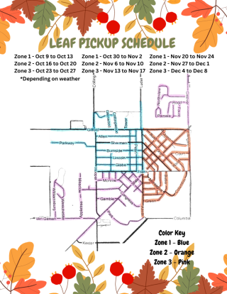 Leaf Pickup Schedule - City of Caro