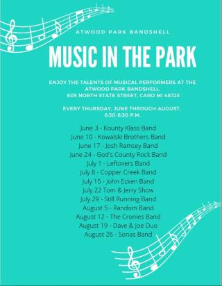 Music in the Park 2021